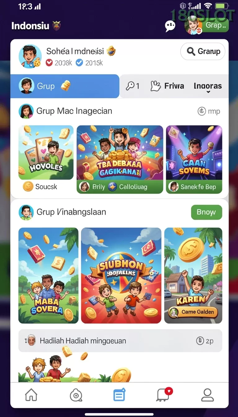Cuplikan layar ASG55 — menu navigasi