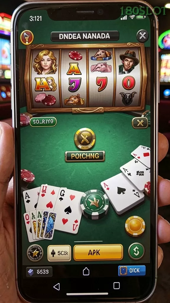 Cuplikan layar GOIDEN1000 — menu navigasi